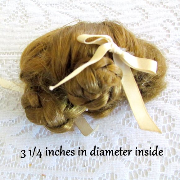 DOLL WIGS, 5 REPLACEMENT HAIR STYLES: GIBSON GIRL, RINGLETS, CURLS, BONNET, EUC - Picture 13 of 14